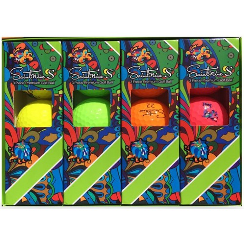 넥센 세인트나인 S 골프공 (컬러공, 12개)_이미지