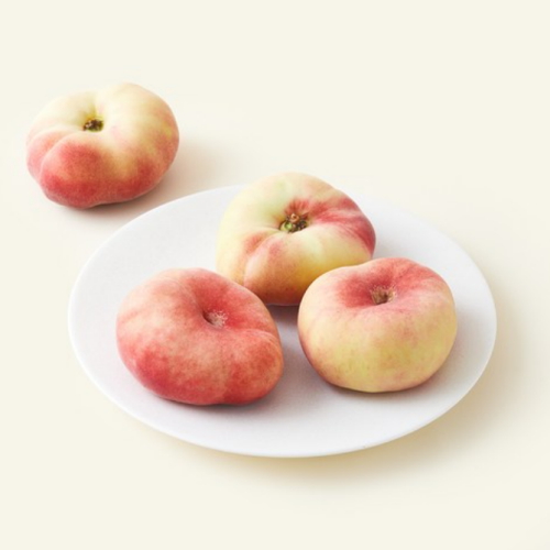 대일후르츠 산들이랑 거반도 납작 복숭아 4~6입 750g (1개)