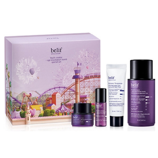 LG생활건강 빌리프 유쓰 크리에이터 에이지 넉다운 밤 50ml (기획세트)