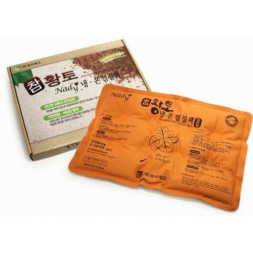 나디 참황토 냉온 찜질팩 면 (1개)_이미지