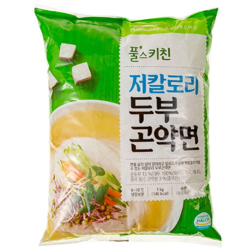 풀무원 풀스키친 저칼로리 두부 곤약면 1kg (2개)_이미지