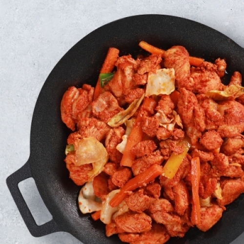 봄내푸드 국내산 닭으로 만든 순살 춘천닭갈비 500g