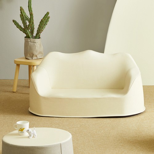 씨엔티드림 코코 리에또 포유 모던 유아 가죽 소파 2인용_이미지