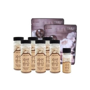 트루나스 자연한알 90g x 6병 + 휴대용 21g x 1병 + 마늘한알 2봉이미지입니다. 누르면 해당 게시물로 새창이동합니다.