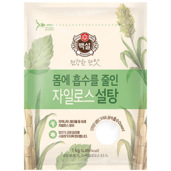 백설 자일로스 하얀설탕 1kg (12개)_이미지