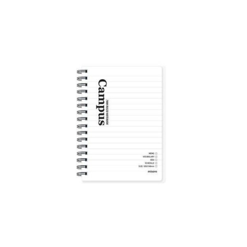 캠퍼스 라인 PP 좌철 미니 수첩 85매 45794656