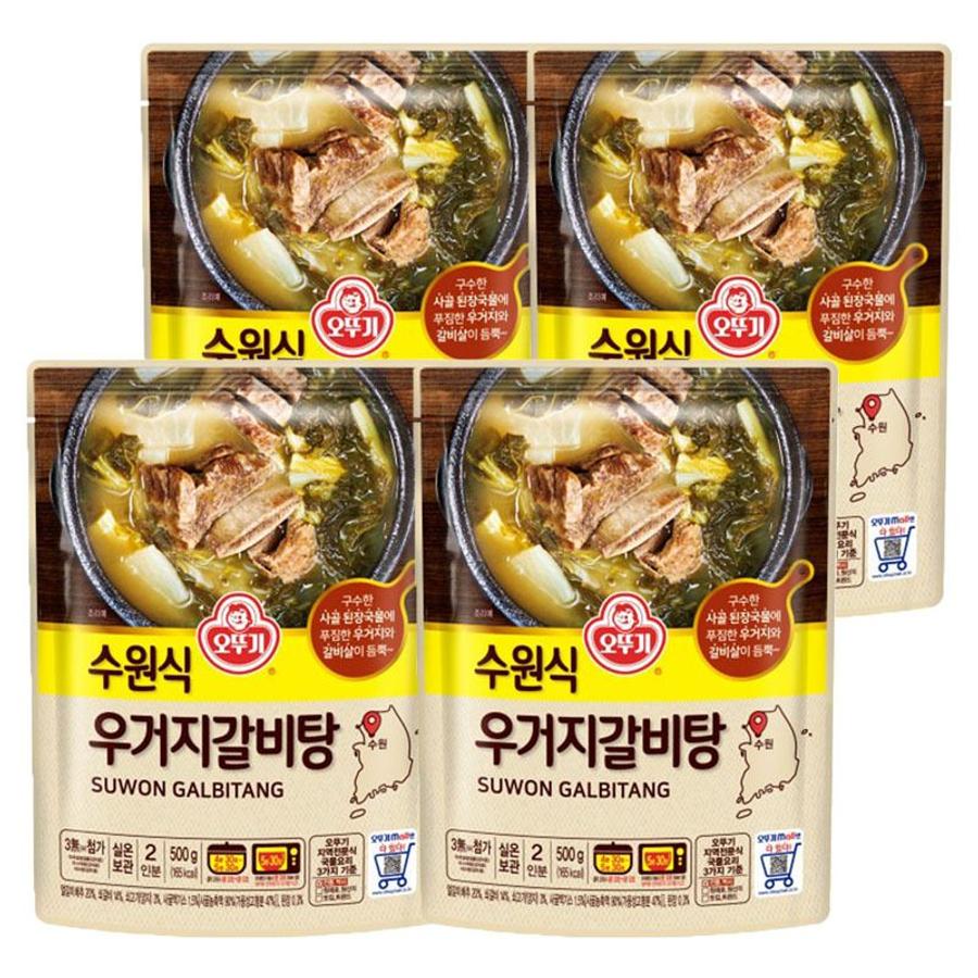 오뚜기 수원식 우거지갈비탕 500g (4개)_이미지