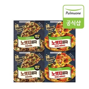 풀무원 노엣지피자 코리안BBQX2판+페퍼로니X2판