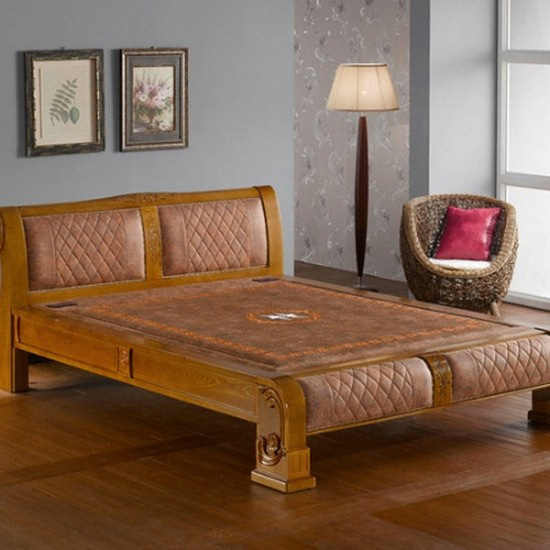 BIF보루네오 모닝듀 YS203 원목 흙침대 Q (황토볼)