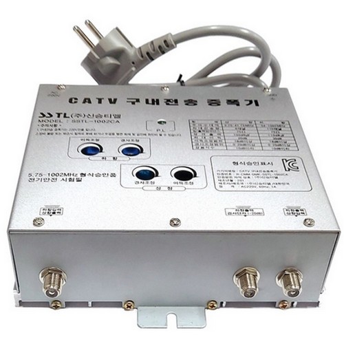 신승티엘 CATV 구내전송 증폭기 SSTL-1002CA_이미지