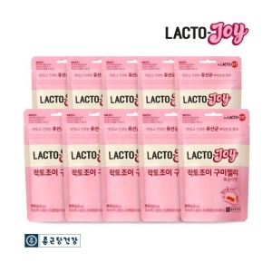 종근당건강 락토핏 락토조이 유산균 구미젤리 복숭아맛 50g (10개)_이미지