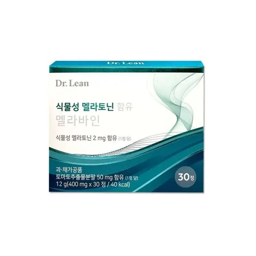 식물성 멜라토닌 함유 멜라바인 400mg 30정