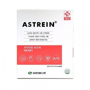 아스트레인 츄어블 A/H 심장 인지장애 30개