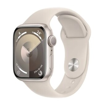 APPLE <b>워치</b> 시리즈<b>9</b> 41mm 스타라이트 알루미늄 중고