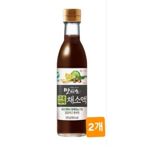  청정원 맛선생 구운대파 채소액 560g [2개]