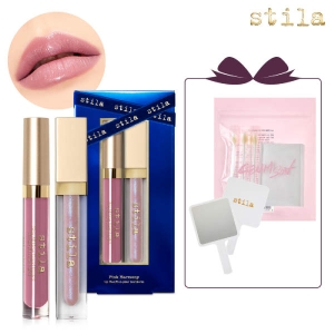  스틸라 2019 홀리데이 핑크 하모니 립 듀오 세트