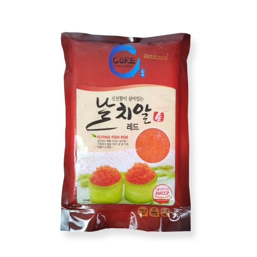대용량 프리미엄 날치알 골드 레드 800g 1개