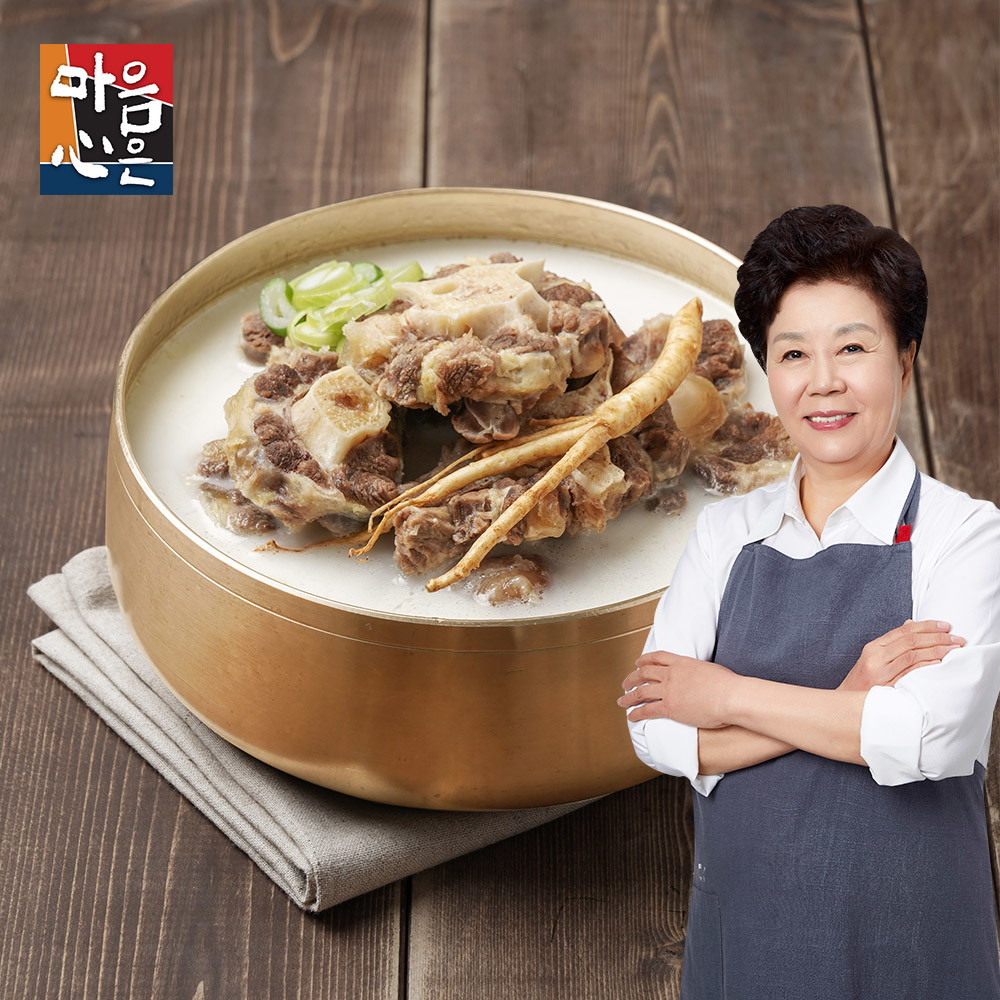 태양식품 마음심은 소문난 꼬리곰탕 500g (10개)