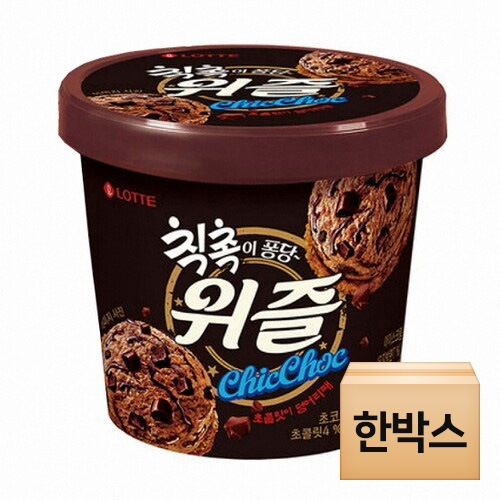 롯데웰푸드 칙촉이 퐁당 위즐 660ml (6개)