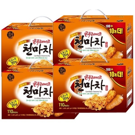 송원식품 송원 콘푸레이크 천마차 110개입 (4개)_이미지