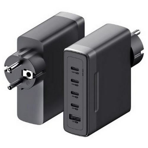 PD PPS 150W 5포트 GaN 접지형 충전기 GX410