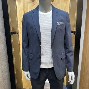 오스틴<b>리드</b> 인천논현 주 파크랜드 네이비 폴리 아이스<b>쿨</b> 스트레치 슬림핏 셋업 자켓 AKC24281S