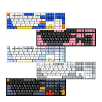 한성컴퓨터 <b>GK898B</b> PRO 동그리 8K 유무선 무접점
