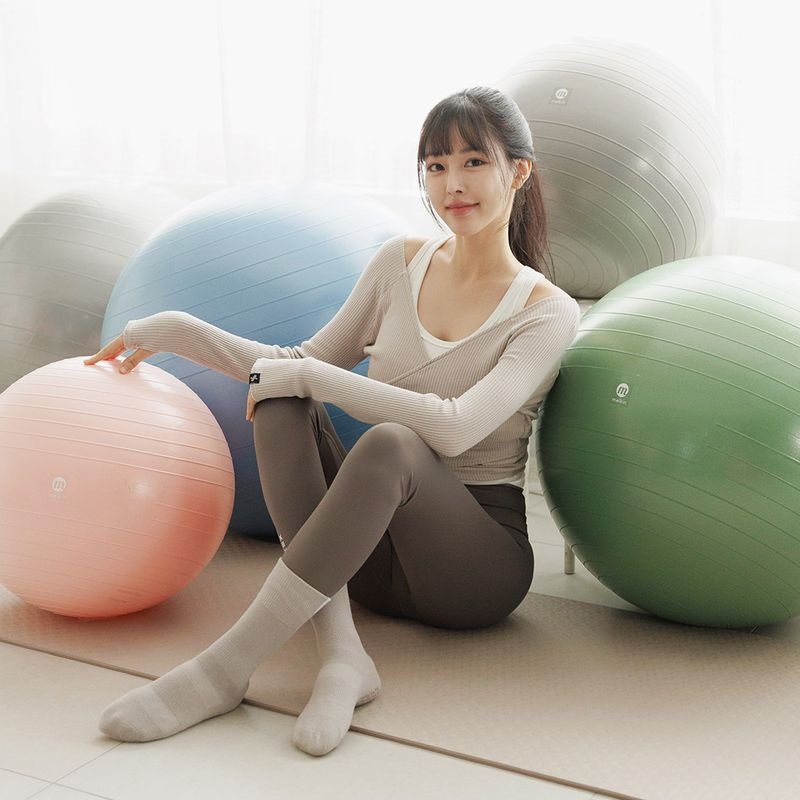 멜킨스포츠 프리미엄 스트라이프 짐볼 (45cm)_이미지