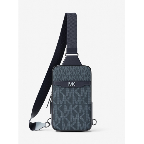 마이클코어스 쿠퍼 슬링 팩 미디엄 MK 시그니처 37S6LCOC2B2595 애드미럴 멀티_이미지