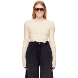 이자벨마랑 오프 화이트 플로라이드 티셔츠 241600F110002 71228243_이미지