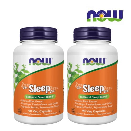 나우푸드 식물성 수면 보조 혼합물 프리 슬립 90캡슐 (2개)_이미지