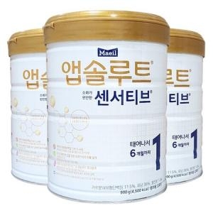 매일유업 2023 앱솔루트 센서티브 1단계 900g (3개)