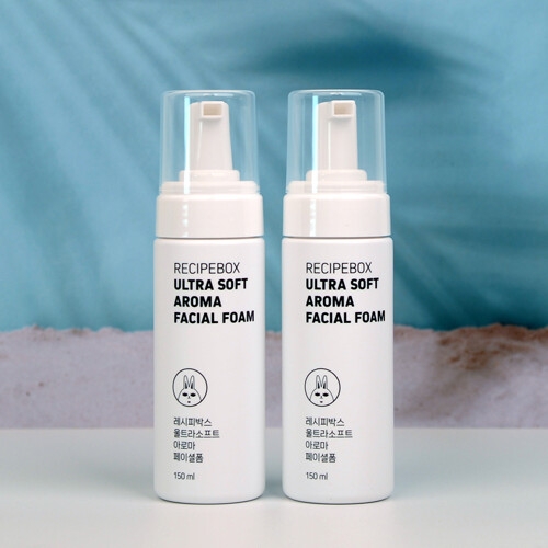 레시피박스 울트라 소프트 아로마 페이셜 폼 150ml (2개)