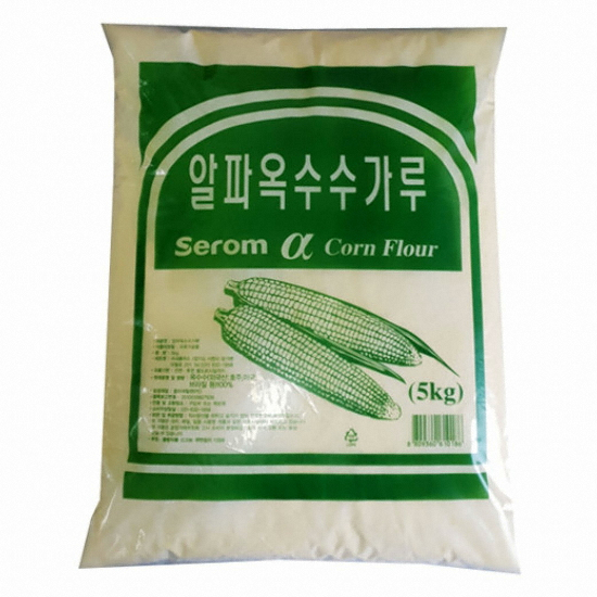 새롬푸드 알파 옥수수가루 5kg (1개)