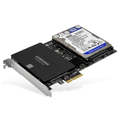 ���ξ��ý��� LANSTAR LS-PCIE-RAID 2.5 SATA 2��Ʈ to PCIe ī��