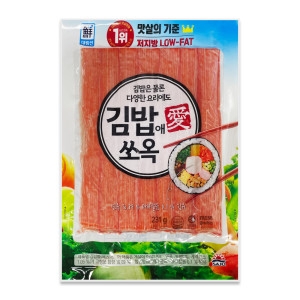 사조대림 대림 김밥애 쏘옥 231g 게맛살 김밥용맛살_이미지