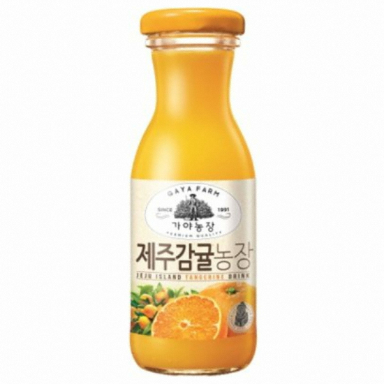 웅진식품 가야농장 제주감귤농장 180ml (24개)