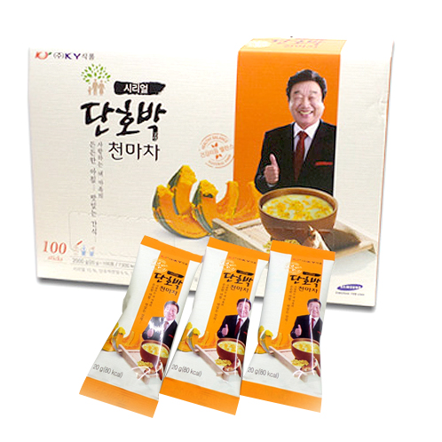 KY식품 시리얼 단호박 천마차 100T이미지입니다. 누르면 해당 게시물로 새창이동합니다.