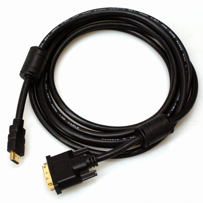 HDMI to DVI 변환 케이블 ver1.3 노이즈필터