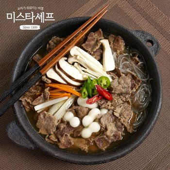 미스타셰프 버섯뚝배기 불고기 400g