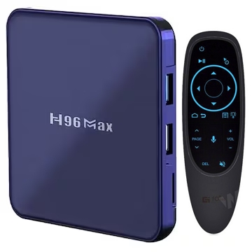 H96MAX V12 ��Ĩ TV �ڽ� + G10S Pro