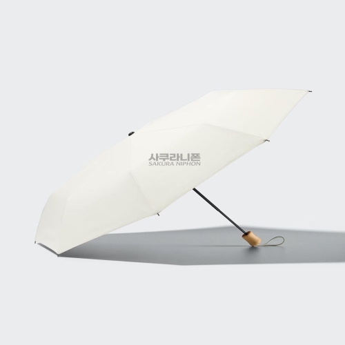 우산 양산 UV 차단 컴팩트 우산살 55cm 2컬러 481350 내추럴
