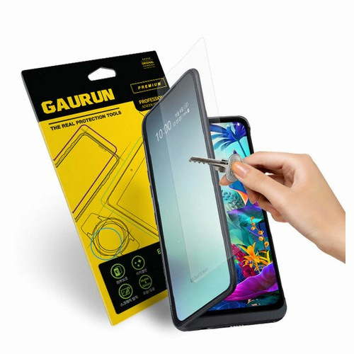 제이티앤디 가우런 LG V50S 듀얼스크린 무광 전면 외부보호필름 (액정 2매)_이미지