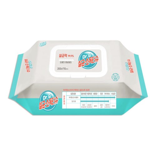 살균 소독 티슈 캡형 80매