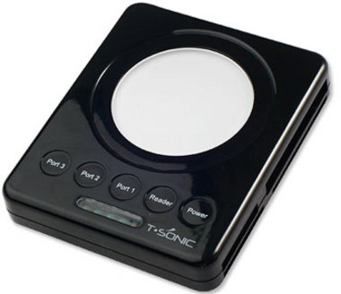 T-net 22 in 1 USB 3Port 카드리더기_이미지