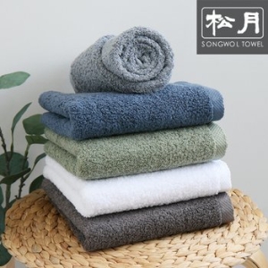 송월타월 호텔수건 라운드 40수 200g