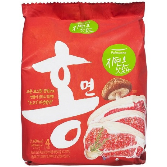 풀무원 자연은 맛있다 홍면 108.8g (4개)