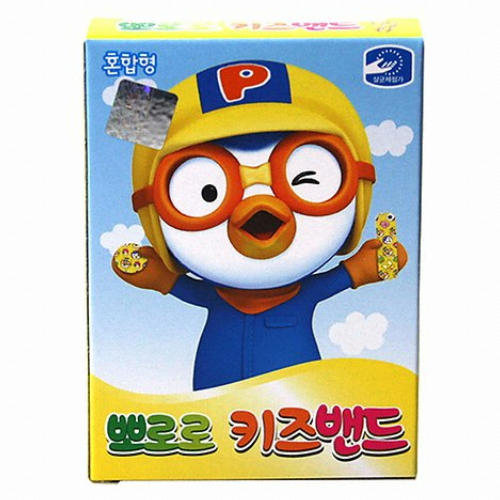 영케미칼 뽀로로 키즈밴드 혼합형 20매 (5팩(100매))_이미지
