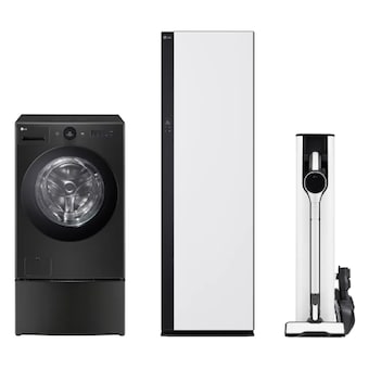 LG전자 트롬 오브제컬렉션 워시콤보 FH25KAX + 스타일러 SC5MSR82H + 청소기 <b>AX927BHE</b>