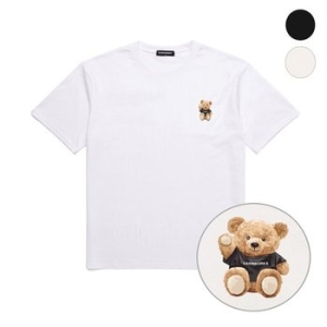 MINI SITTING BEAR 오버핏 반팔 티셔츠 VNDTS215 2칼라_이미지